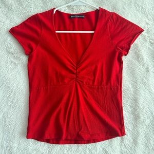 Brandy Melville Red Gina Top